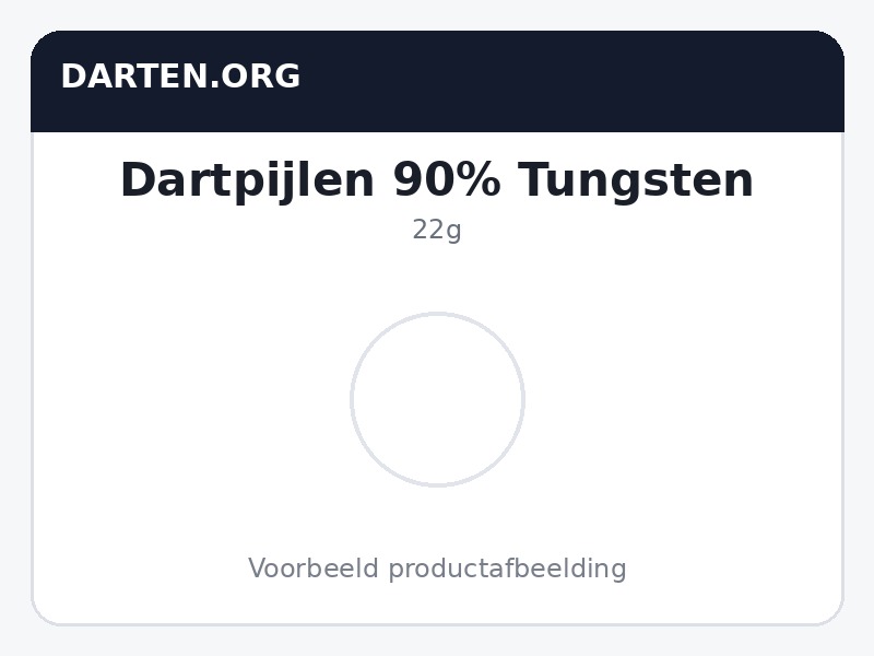 Dartpijlen Set 90% Tungsten 22g